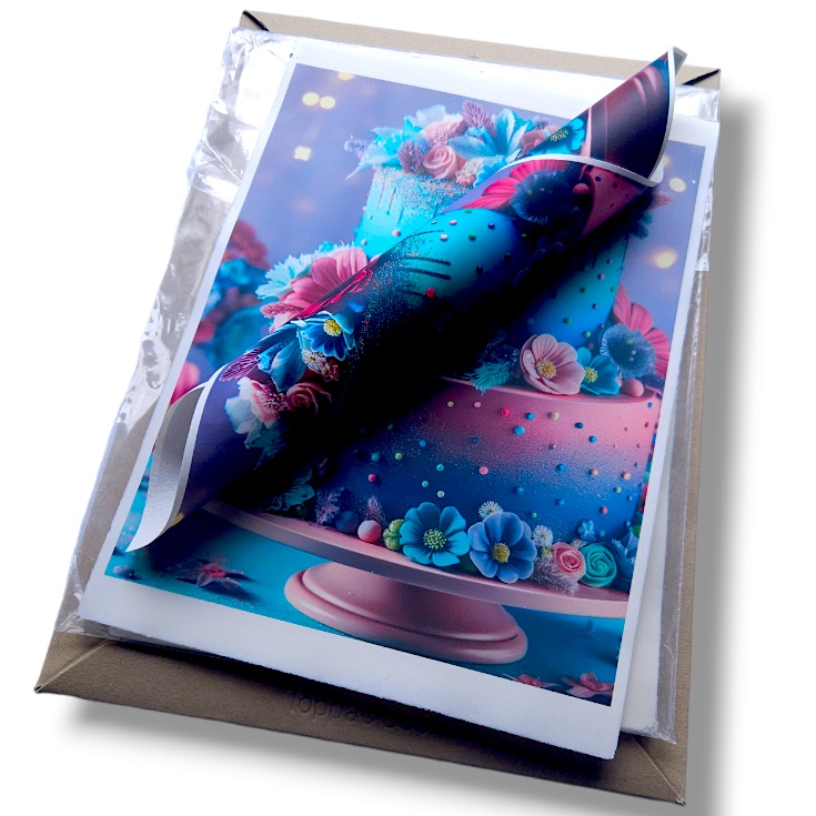 Starch edible paper
